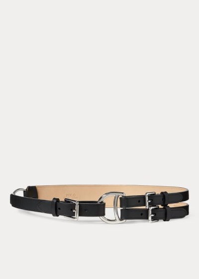 Polo Ralph Lauren Tri-Strap Læder Bælte Dame Danmark (HOLDA3928)